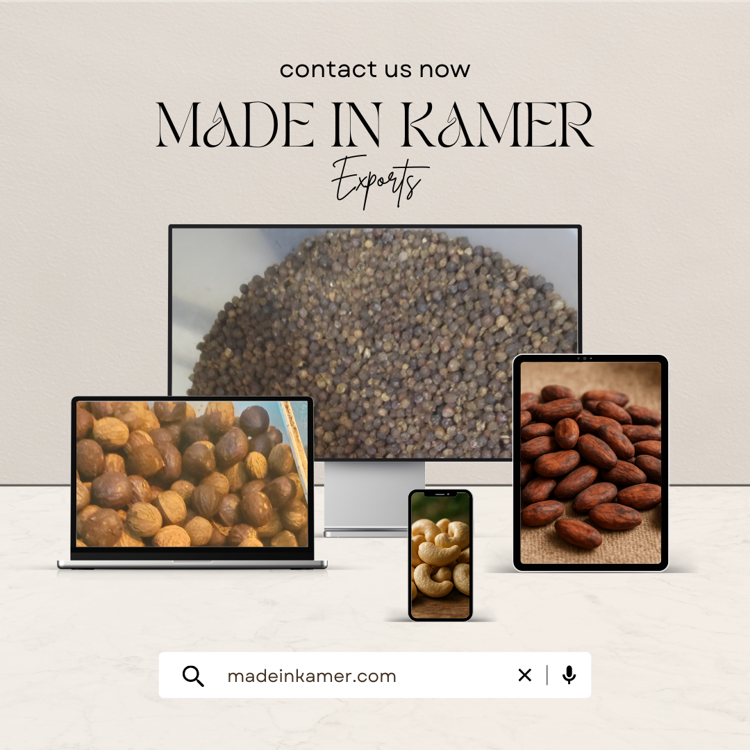 Cameroonian agricultural products ready for export